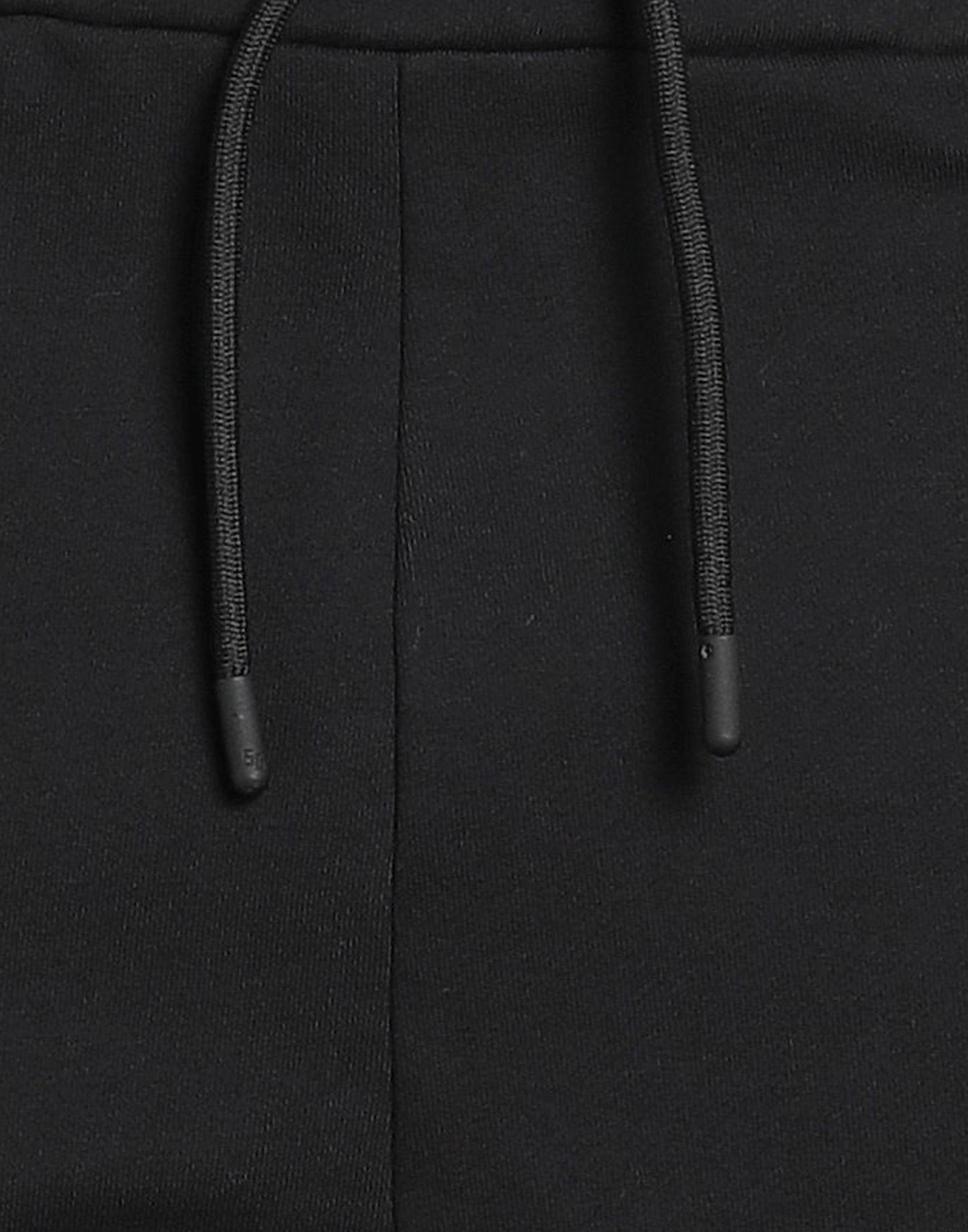 Pantaloni sportivi Neri in Cotone con Logo Shark Ricamato
