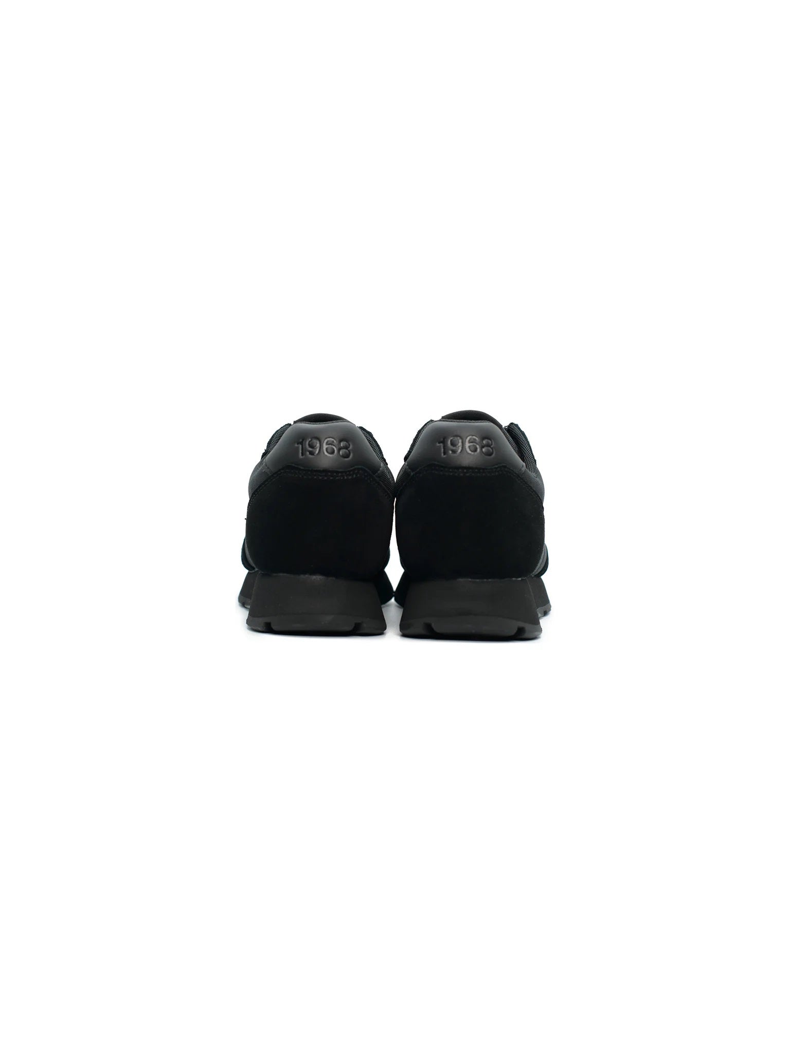 Sneakers "Tom Solid" Nere e grigio scuro in Tessuto e Pelle