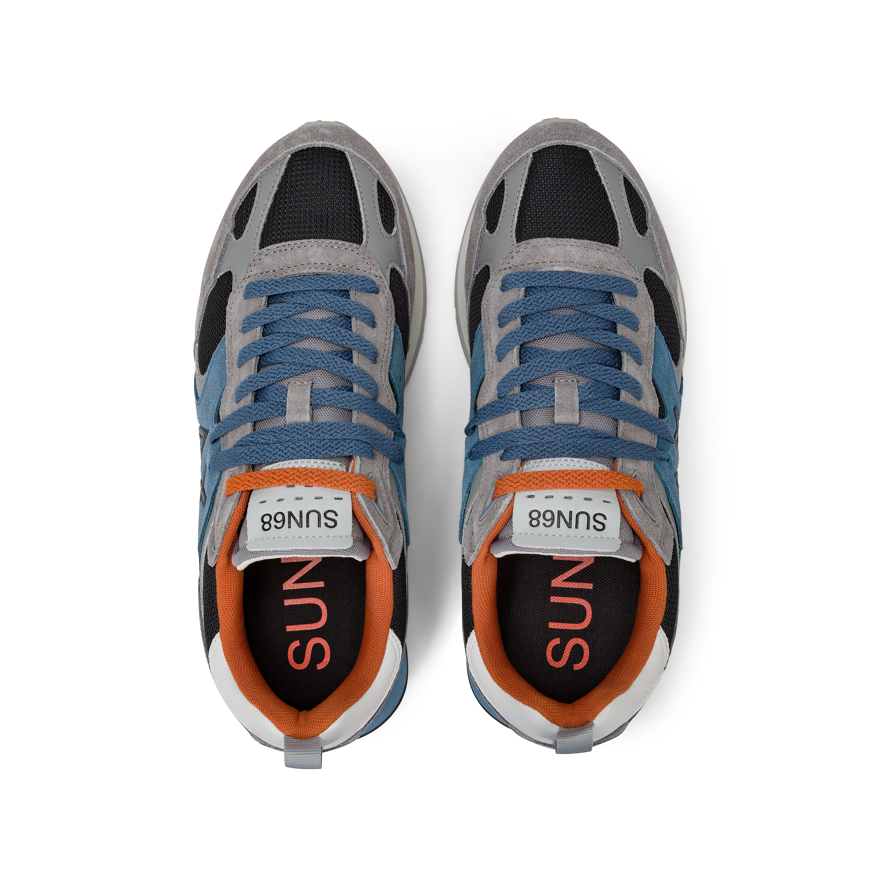 Sneakers Uomo SUN68 "Jaki Outdoor" grigio medio