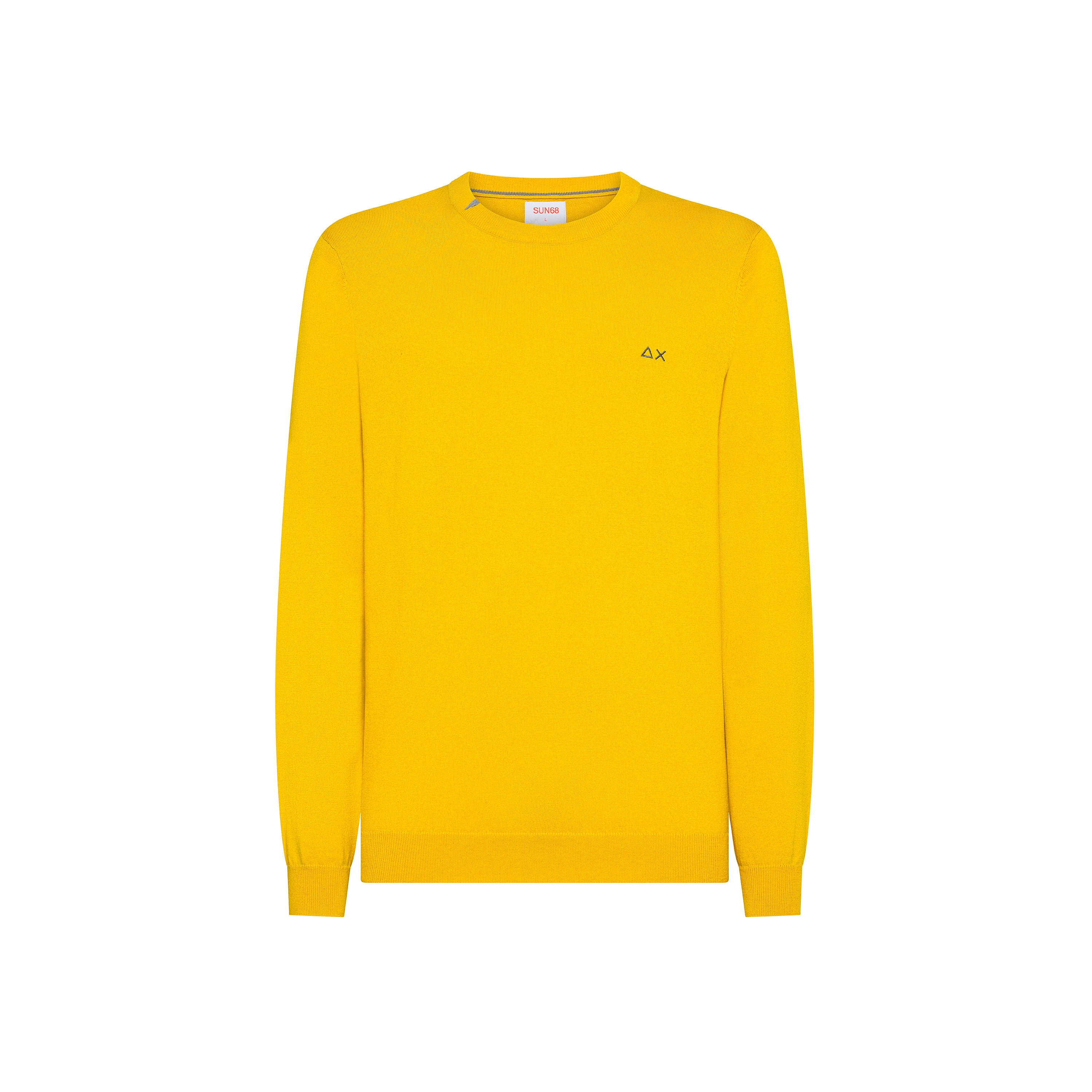 Maglione giallo in Lana e Cotone