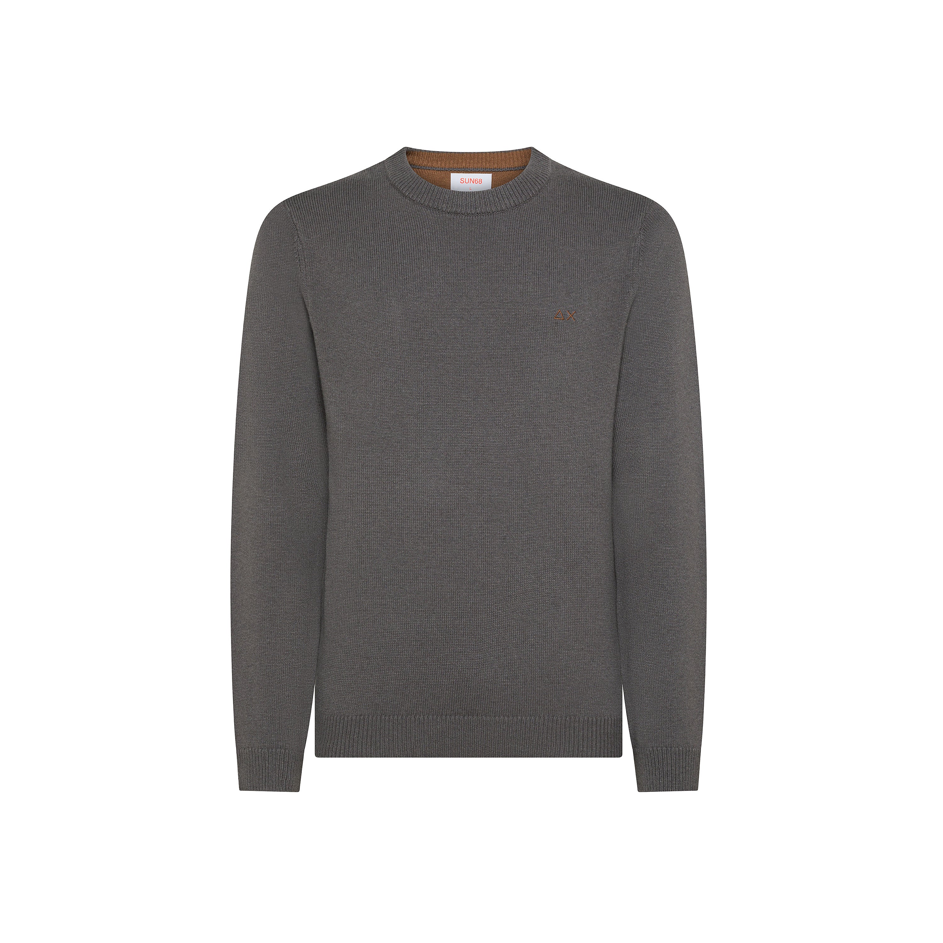 Maglia "Sweater Warm" grigia in Lana e Cashmere