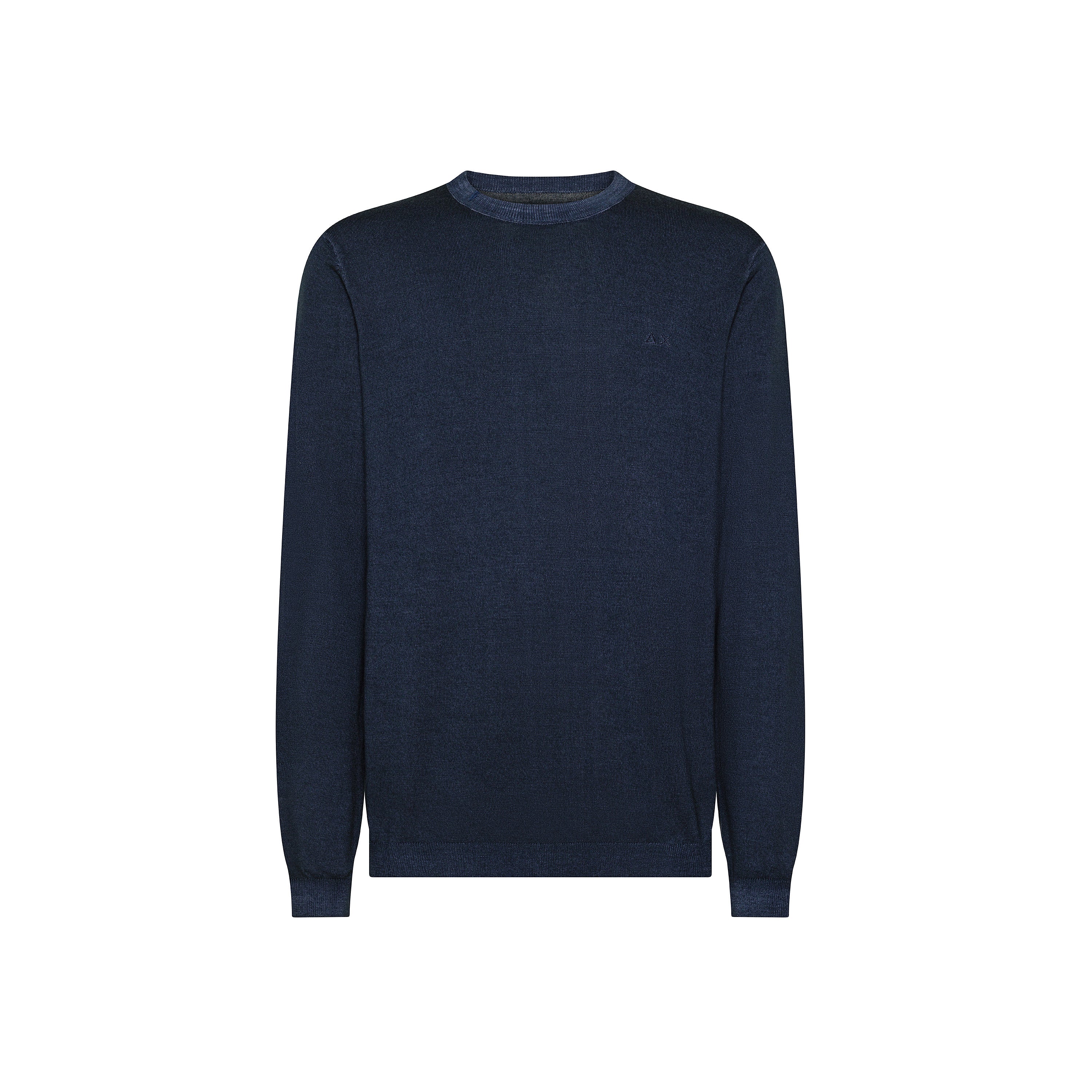 Maglione Uomo SUN68 "Vintage Sweater" Blu