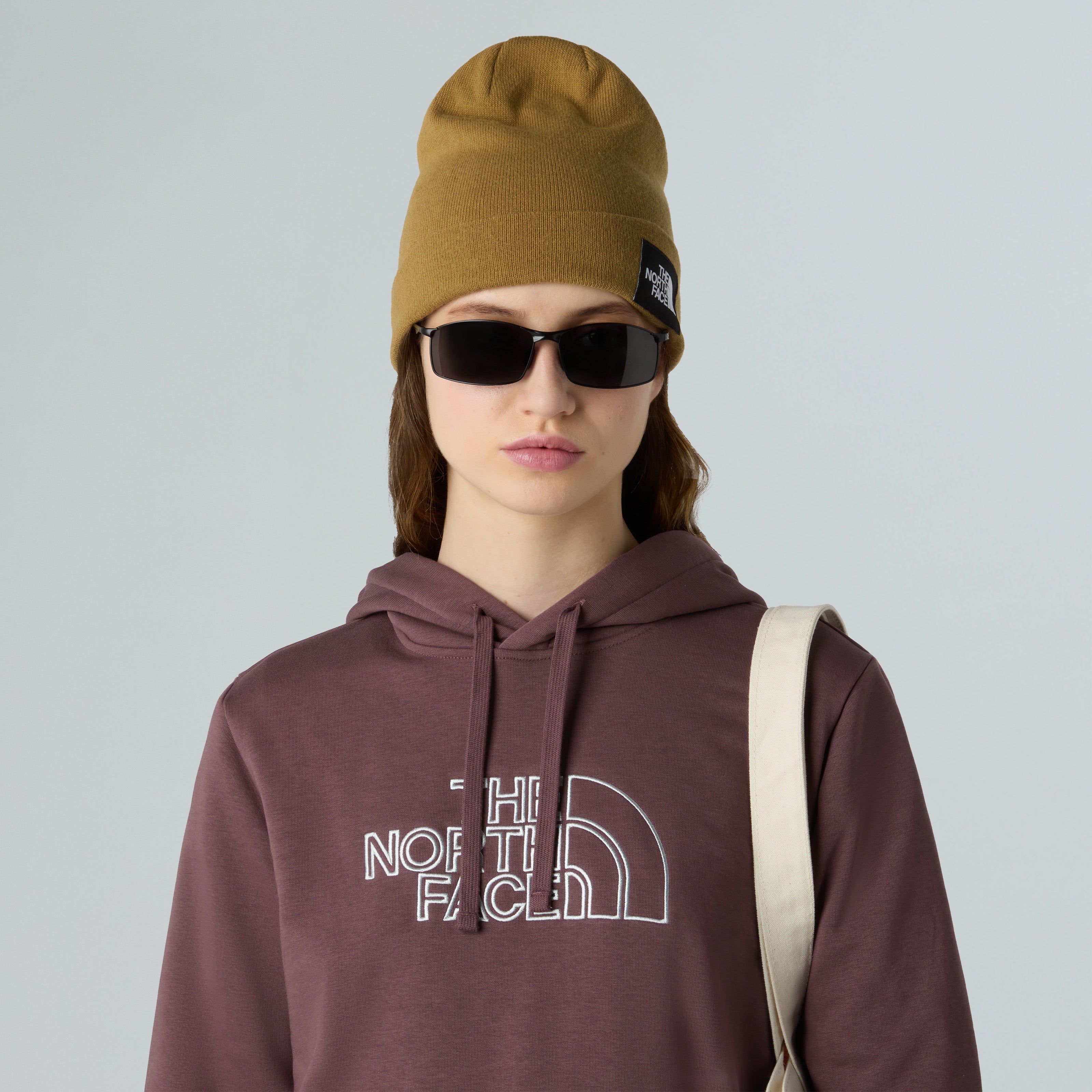 Cappello in Maglia Fine "Dock Worker" marrone con risvolto