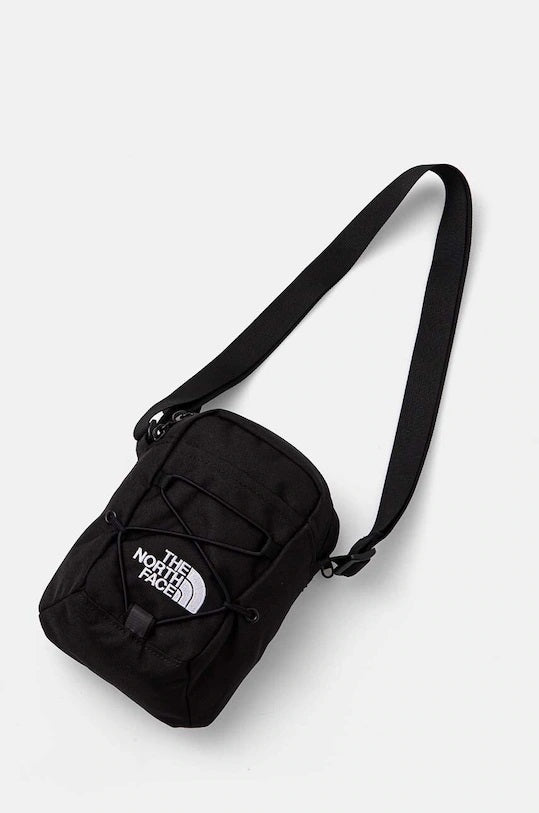 Borsa a tracolla nera "Jester Crossbody" in Tessuto Riciclato