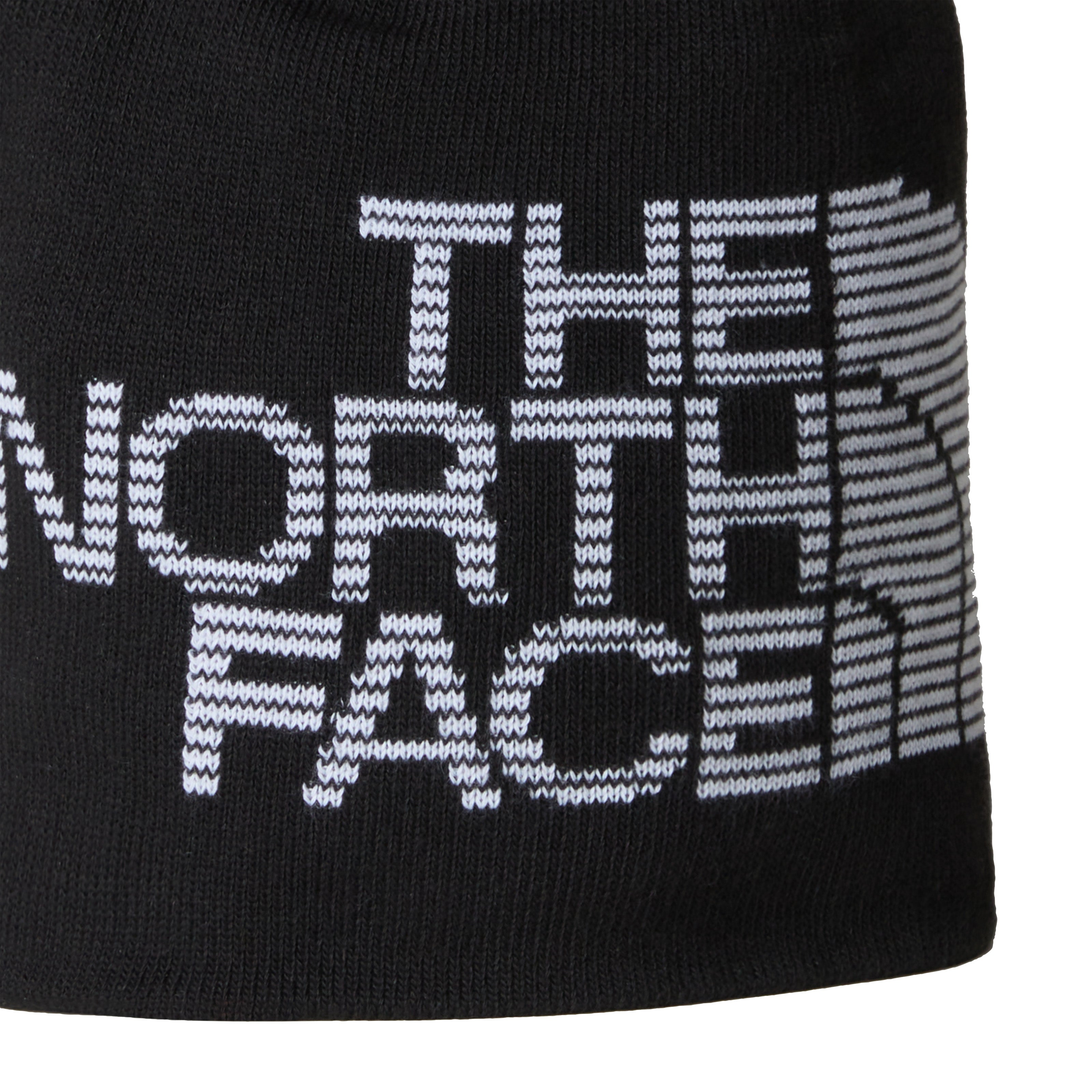 Cappello reversibile "Reversible Highline Beanie" Bianco e Nero