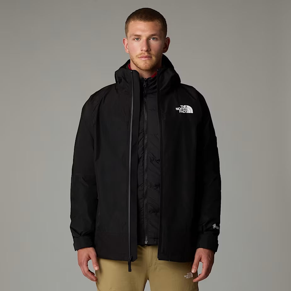 Giubbino nero uomo "Mountain Light Triclimate GTX Jacket" 3-in-1