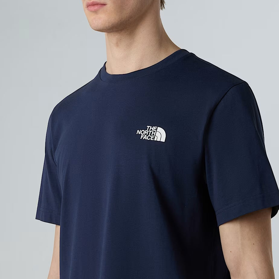 T-shirt "Simple Dome Tee" summer navy in Cotone e Poliestere