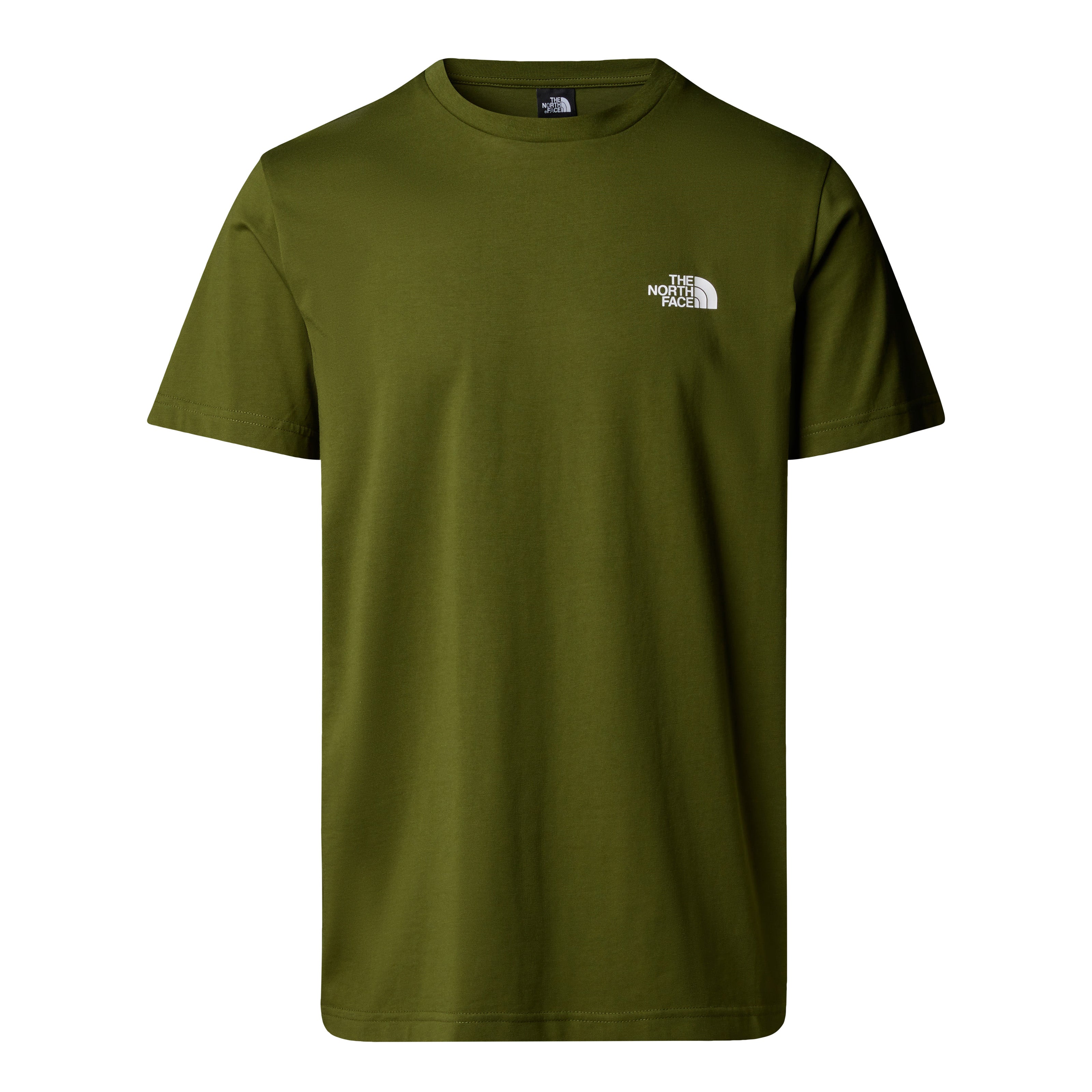 T-shirt "Simple Dome Tee" woodland green in Cotone e Poliestere