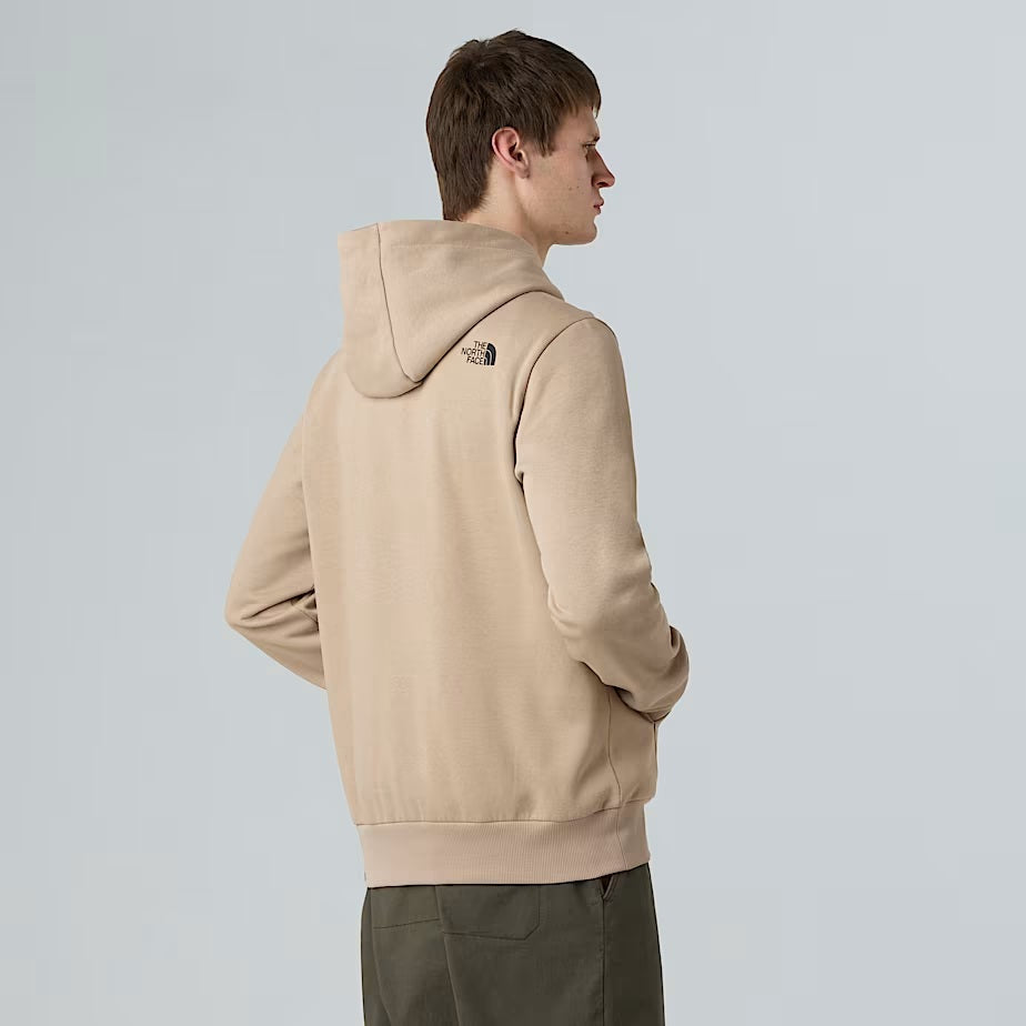 Felpa con cappuccio "Fine Hoodie" Mushroom Grey/Beige