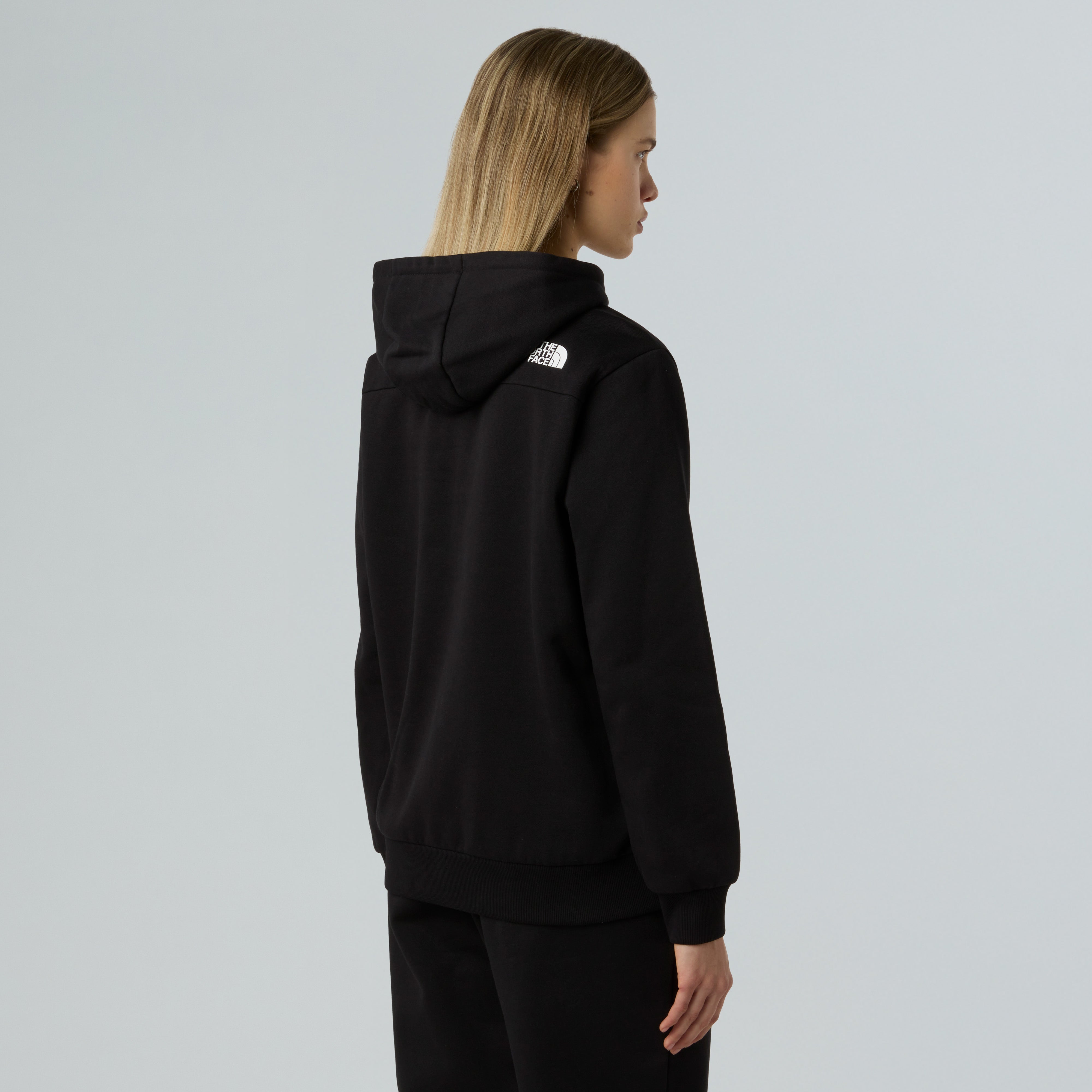 Felpa con cappuccio "Simple Dome Hoodie" nera in cotone