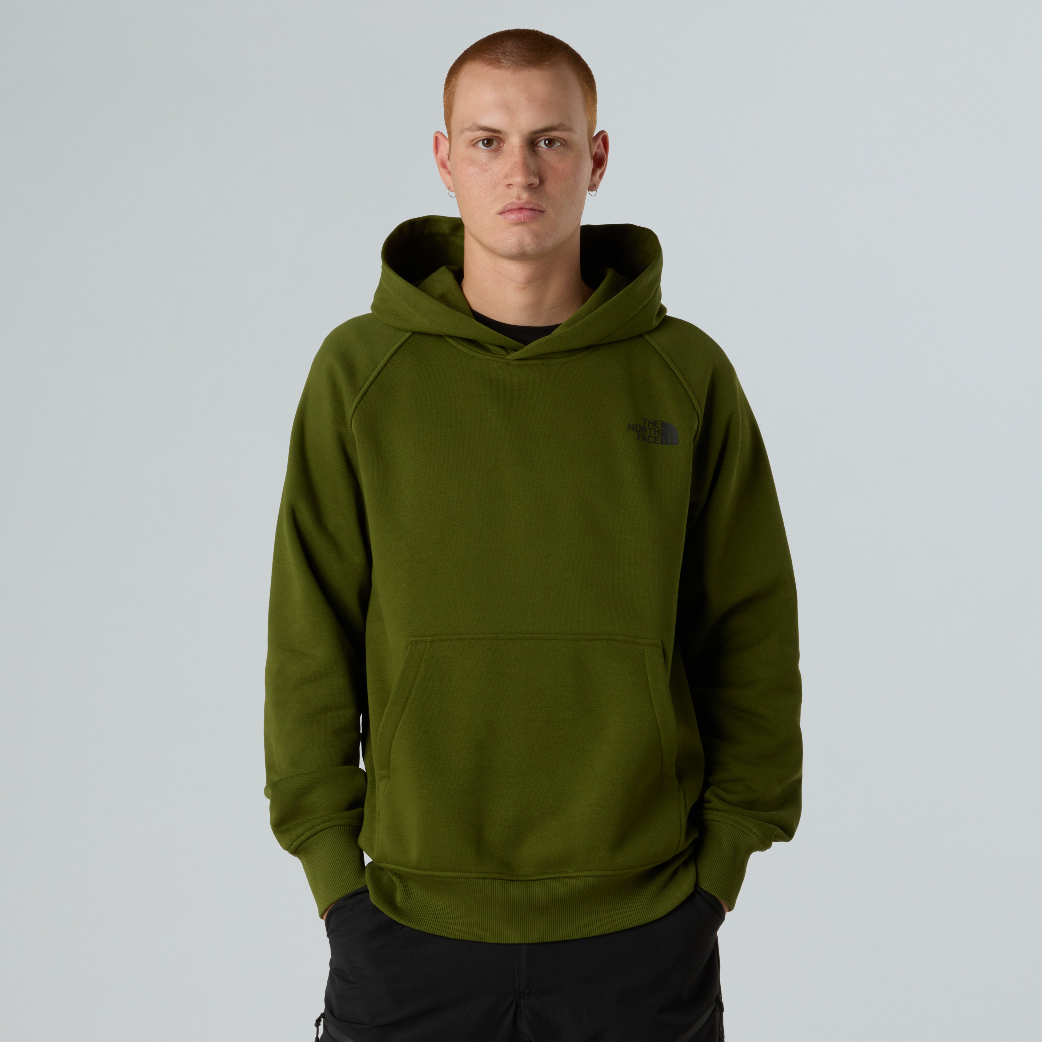 Felpa con cappuccio "NSE Box" Woodland Green-TNF Black