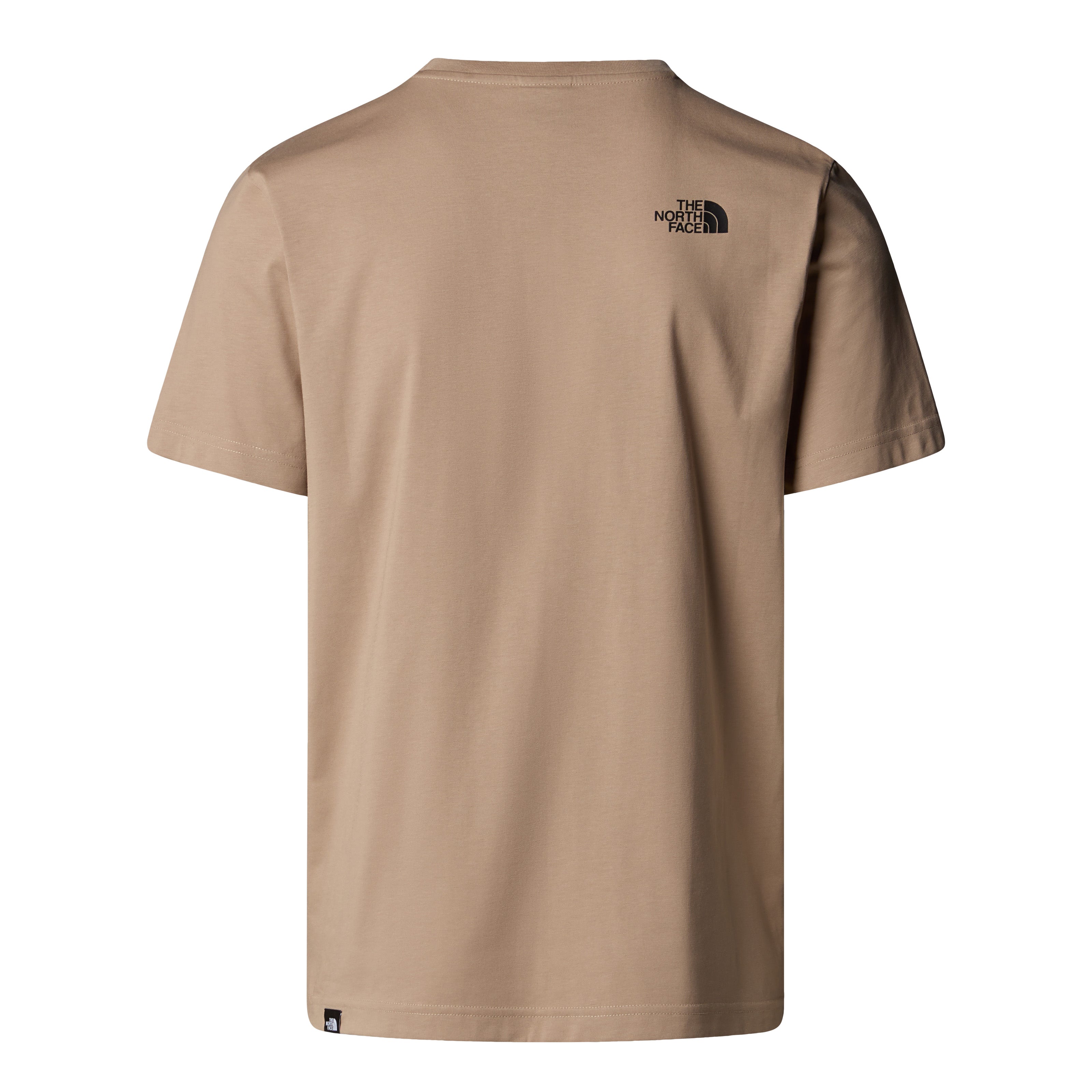 T-shirt "Fine" color Mushroom Grey in misto cotone con logo