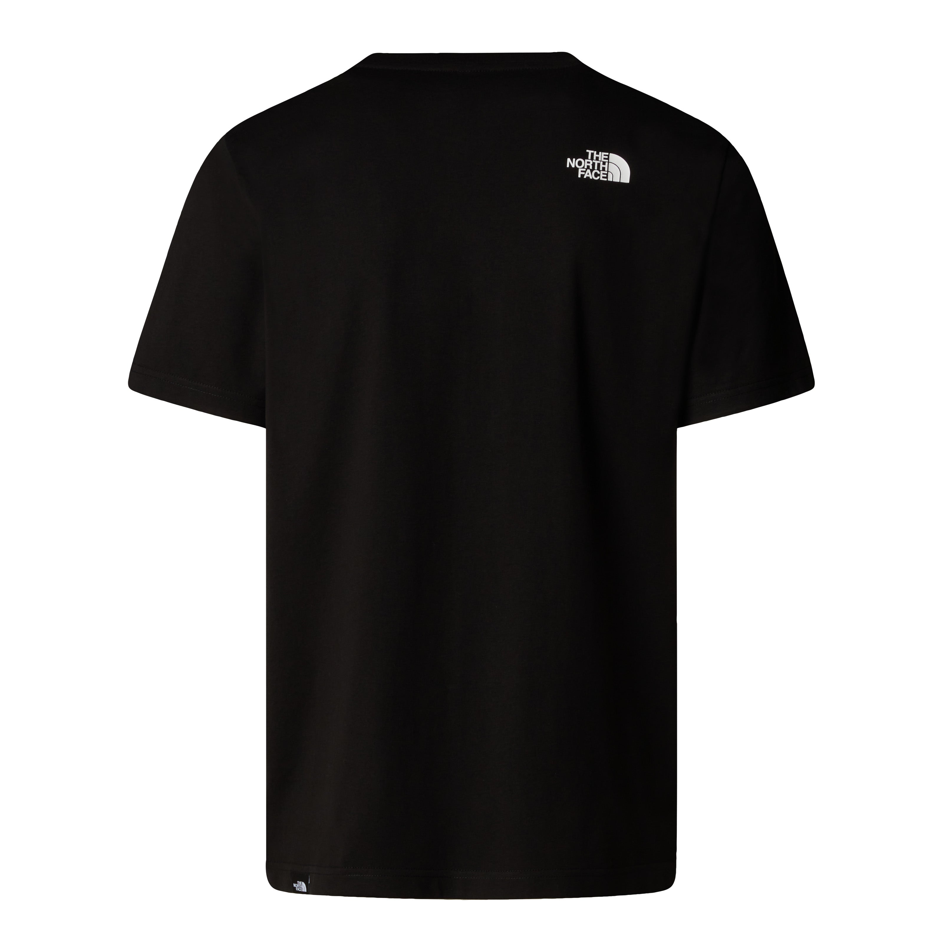 T-shirt "Fine" nera in misto cotone con logo The North Face
