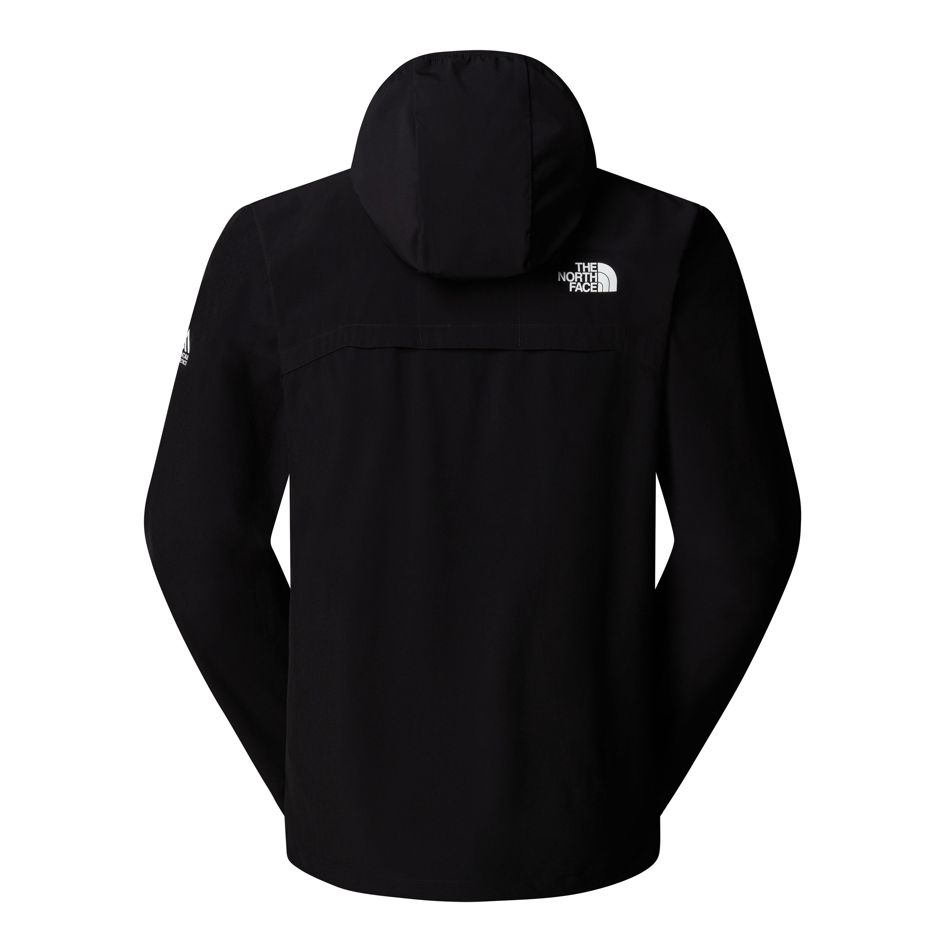 Giacca antivento con cappuccio "Mountain Athletics" nera