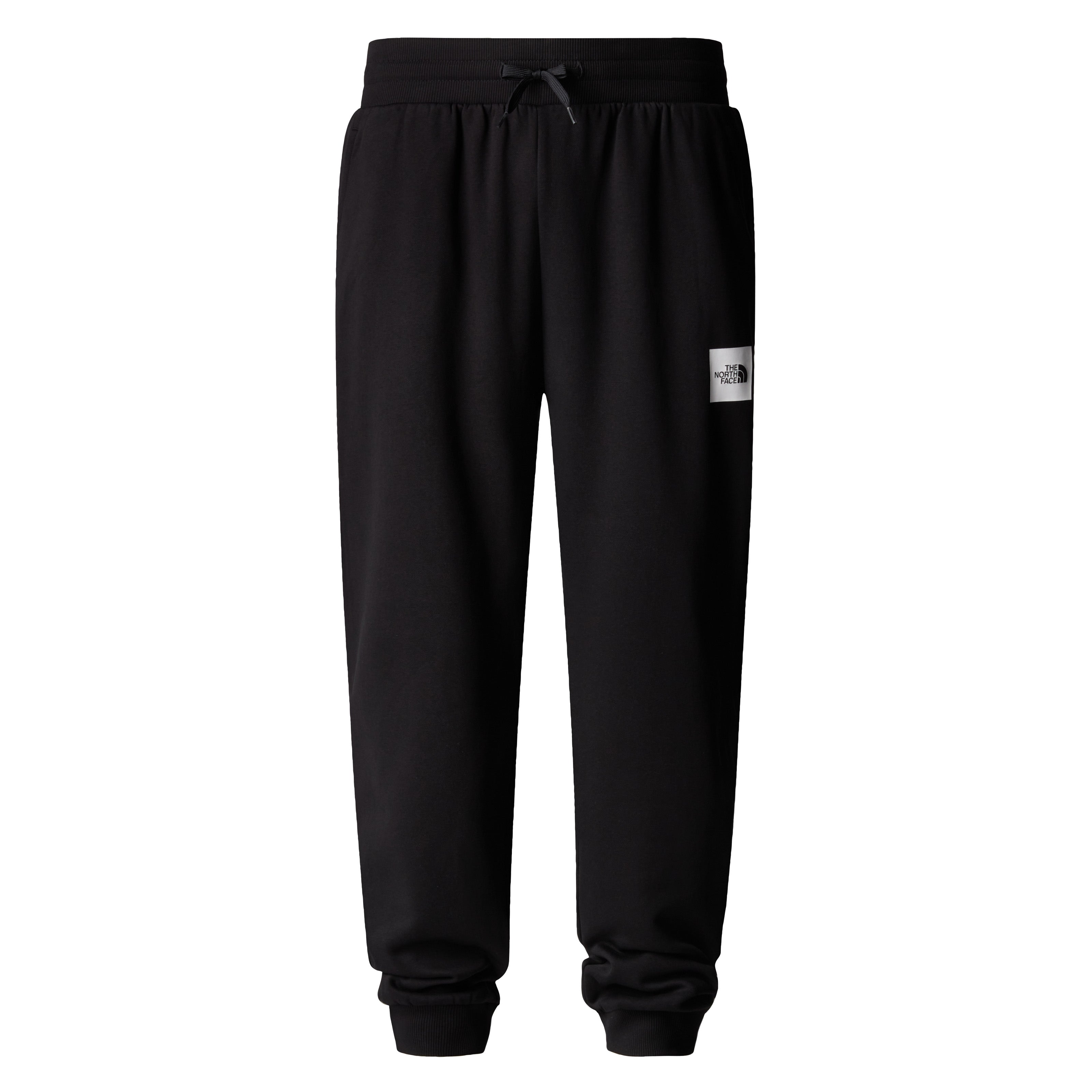 Pantaloni tuta neri "FINE REGULAR TAPERED JOGGER"