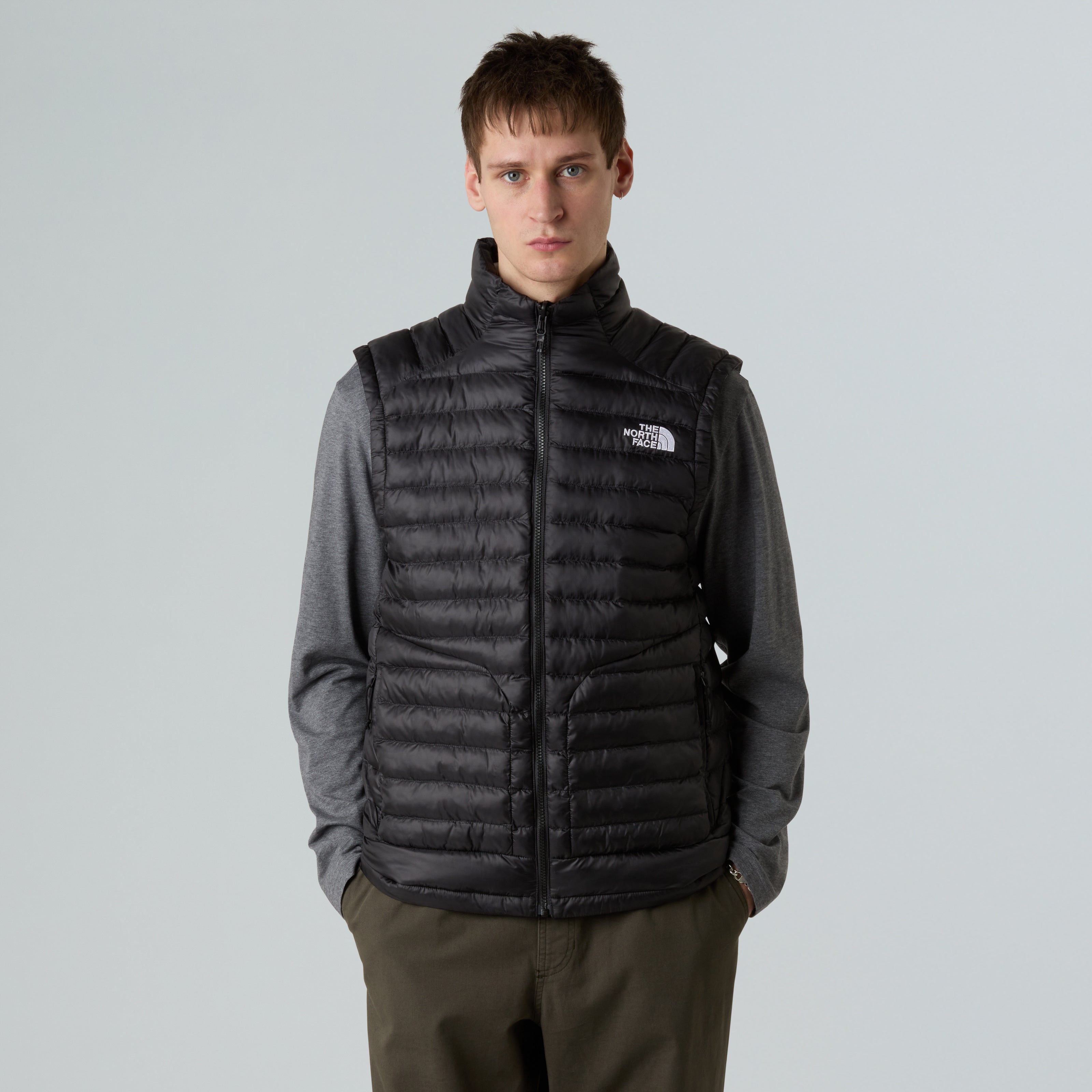 Gilet "Huila" nero con imbottitura sintetica riciclata