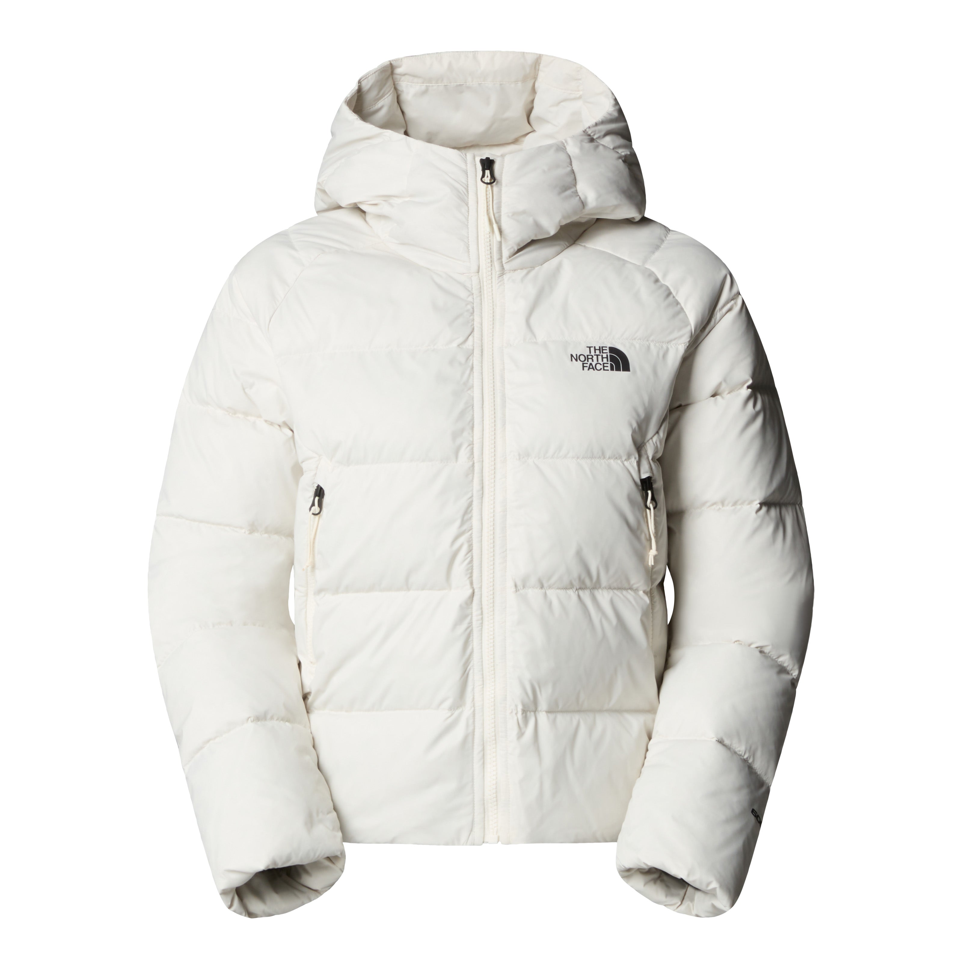Piumino con cappuccio "Hyalite" bianco Dune in 600-fill riciclato