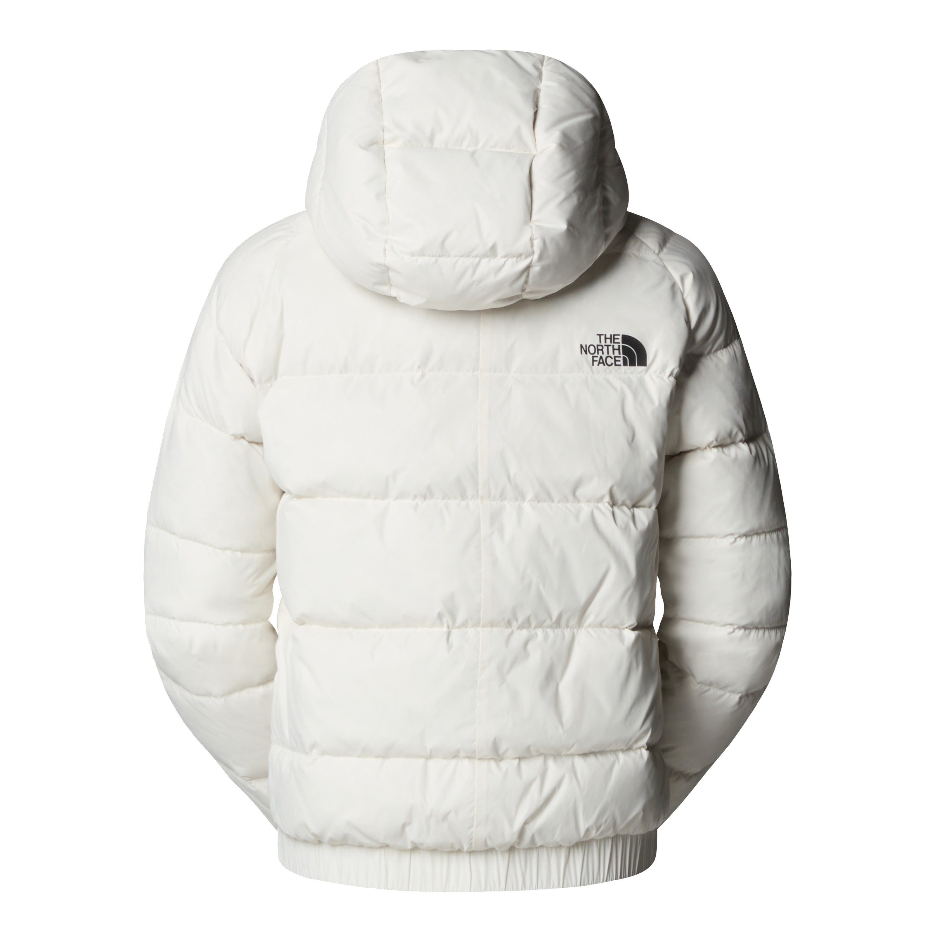 Piumino con cappuccio "Hyalite" bianco Dune in 600-fill riciclato