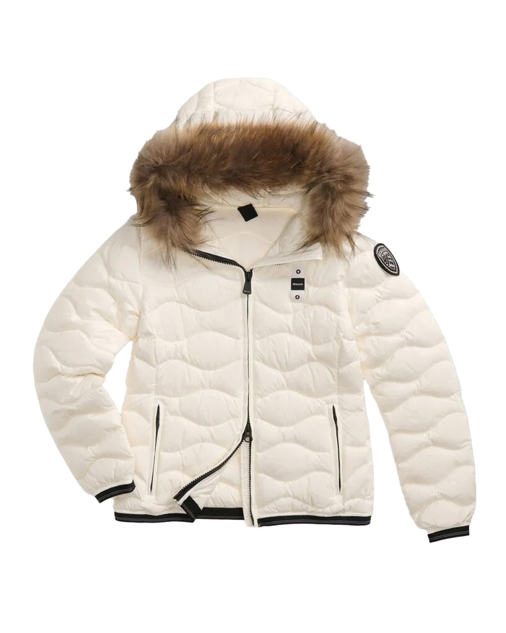 Giubbino BLAUER donna ALDIE BLDC03034006047 Bianco