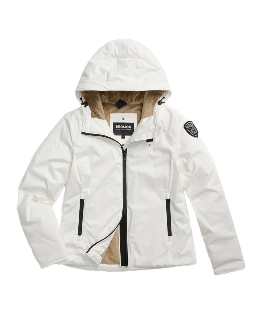 Giubbino BLAUER donna ERIE BLDC11058007110 Bianco