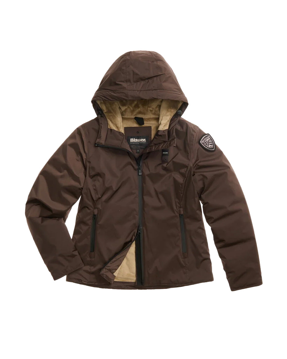 Giubbino BLAUER donna ERIE BLDC11058007110 Marrone