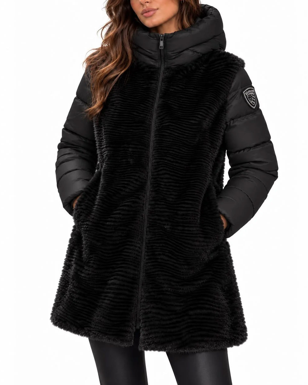 Giubbino BLAUER donna ASPEN BLDK01223007685 Nero