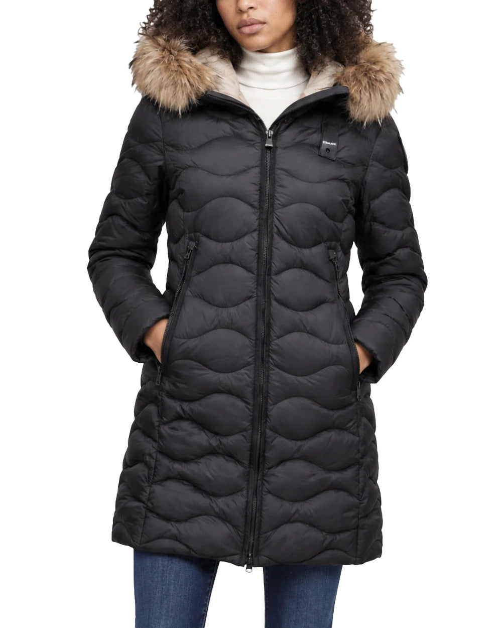 Giubbino BLAUER donna LYNEL ONDINA BLDK03036006047 Nero