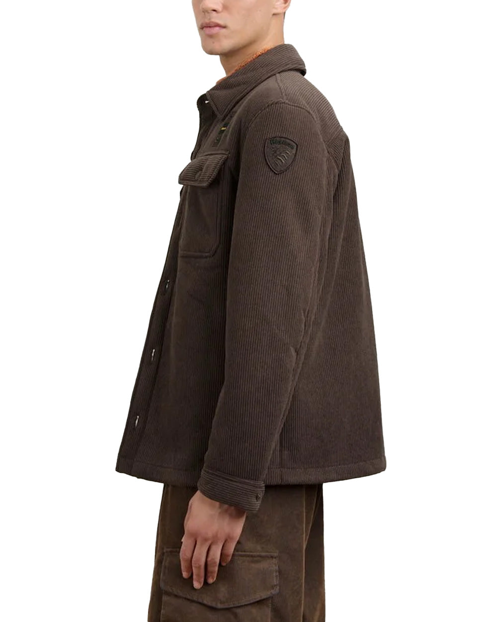 Giubbino BLAUER uomo EUGENE BLUC04254007686 Marrone<BR/>