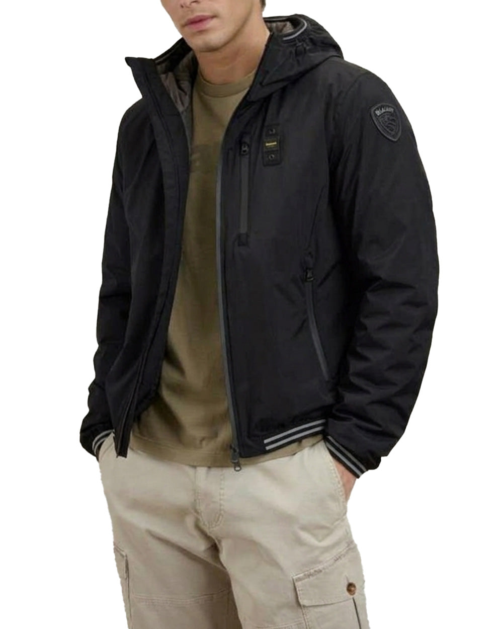 Giubbino BLAUER uomo DEVON BLUC11056007110 Nero