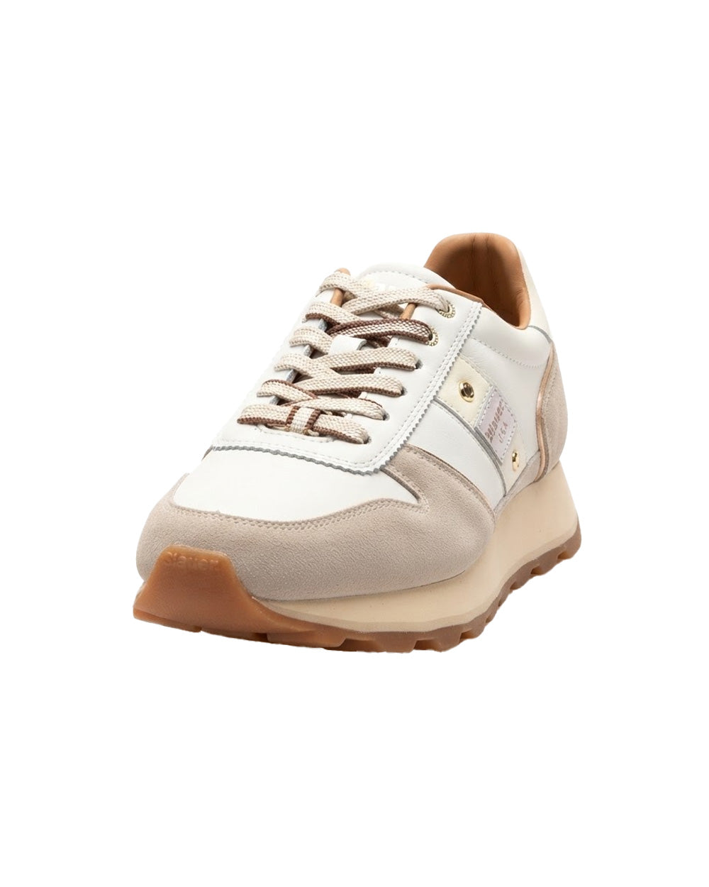 Sneakers BLAUER donna MILLS01LES Crema