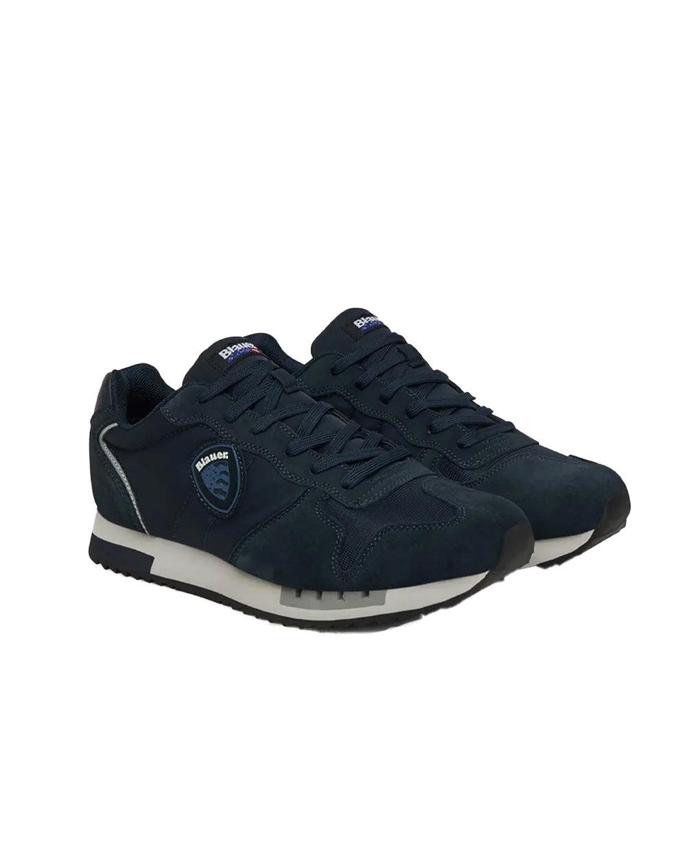 Sneakers BLAUER uomo QUEENS05MES Blu<BR/>