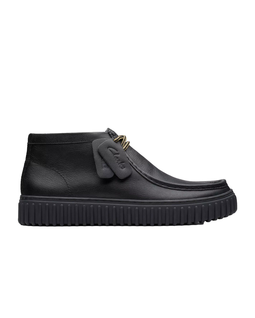 Scarpe CLARKS uomo Torhill Hi 26178 Nere