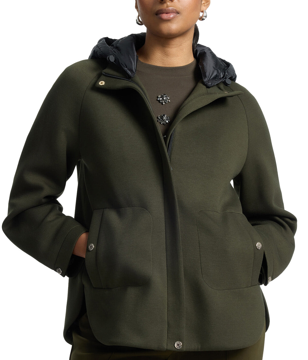 Giubbino ELENA MIRO donna 8015Z000043N Verde