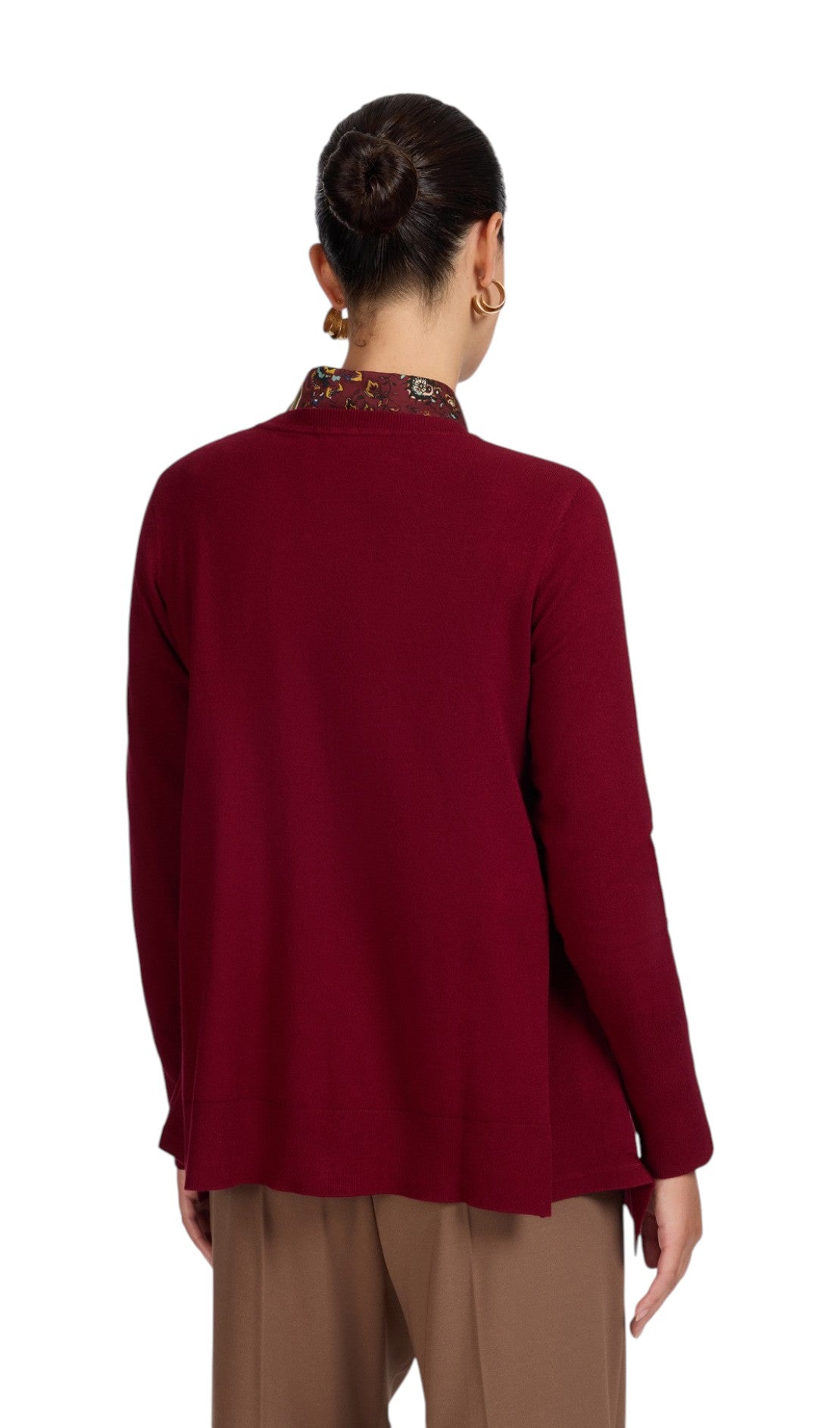 Maglia dolcevita Elena Mirò donna M026Z000786N036 collo staccabile