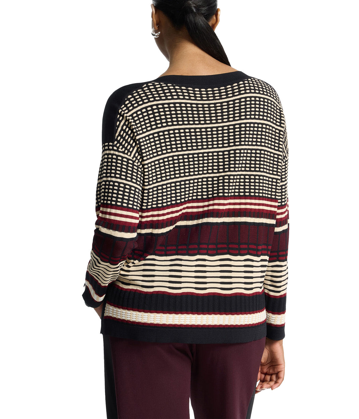 Maglia ELENA MIRO donna M051Z000813N Bordeaux
