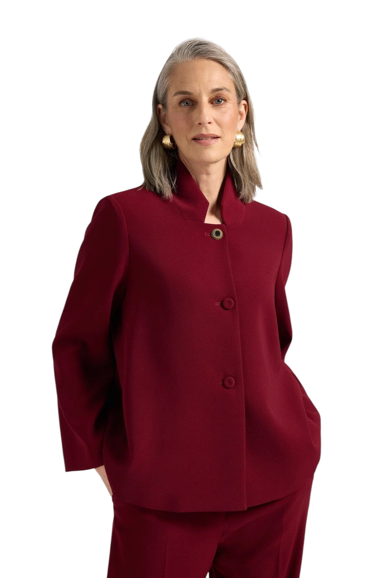 Giacca Elena Mirò donna R011P000142N 036 linea bowling Rosso