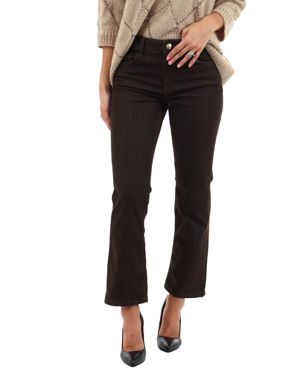 Pantalone EMME DI MARELLA donna EMMMEMO Verde<BR/>