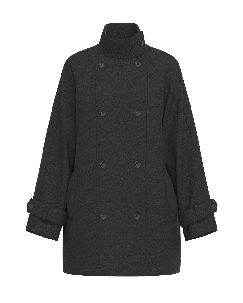 Cappotto Emme Marella donna EMMTERRA grigio antracite<BR/>