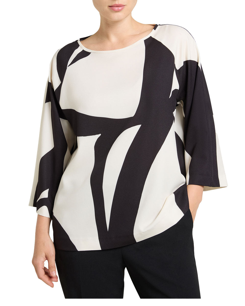 Blusa Luisa Viola donna 2036F001916N bianca<BR/>