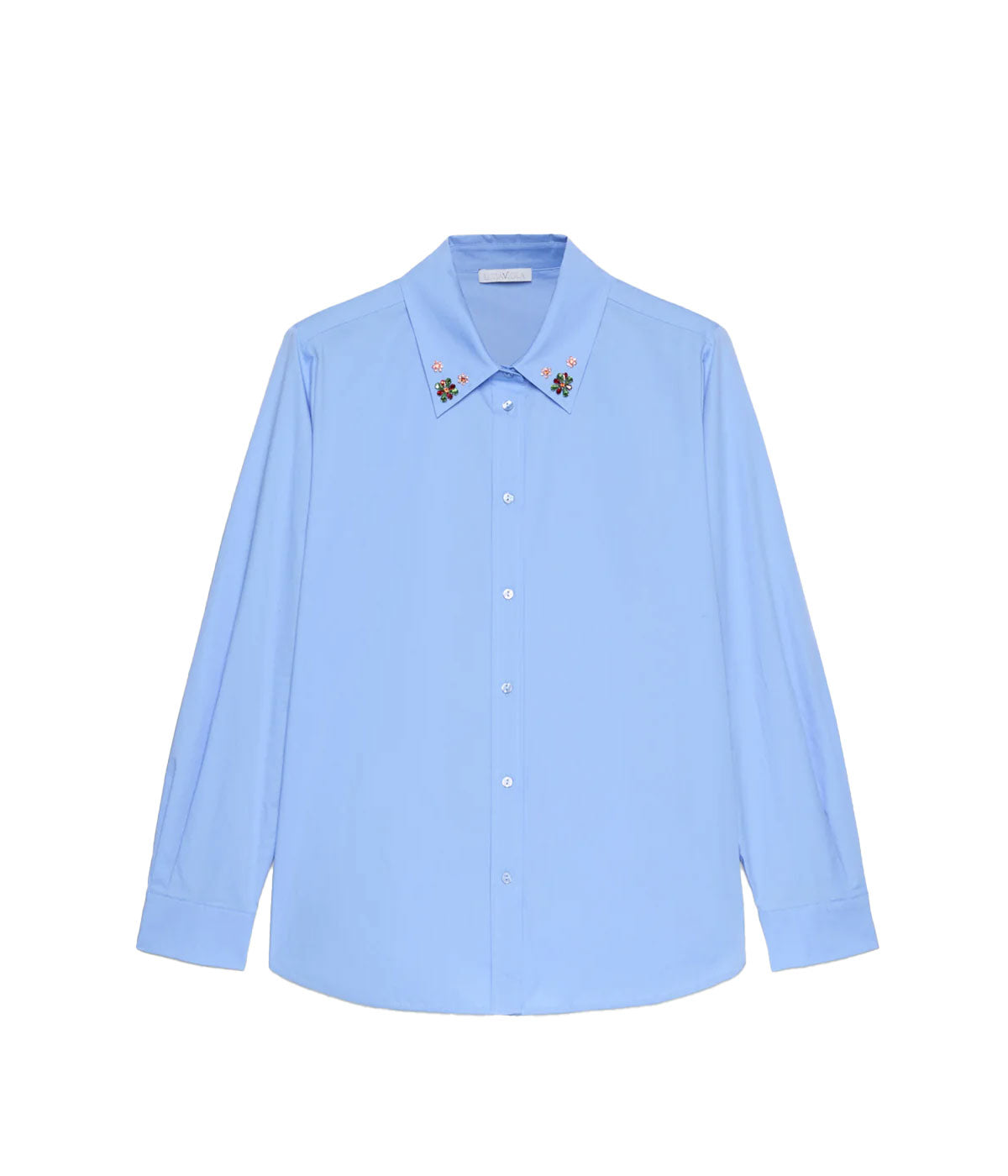 Camicia Luisa Viola donna 5014F100853N azzurra<BR/>