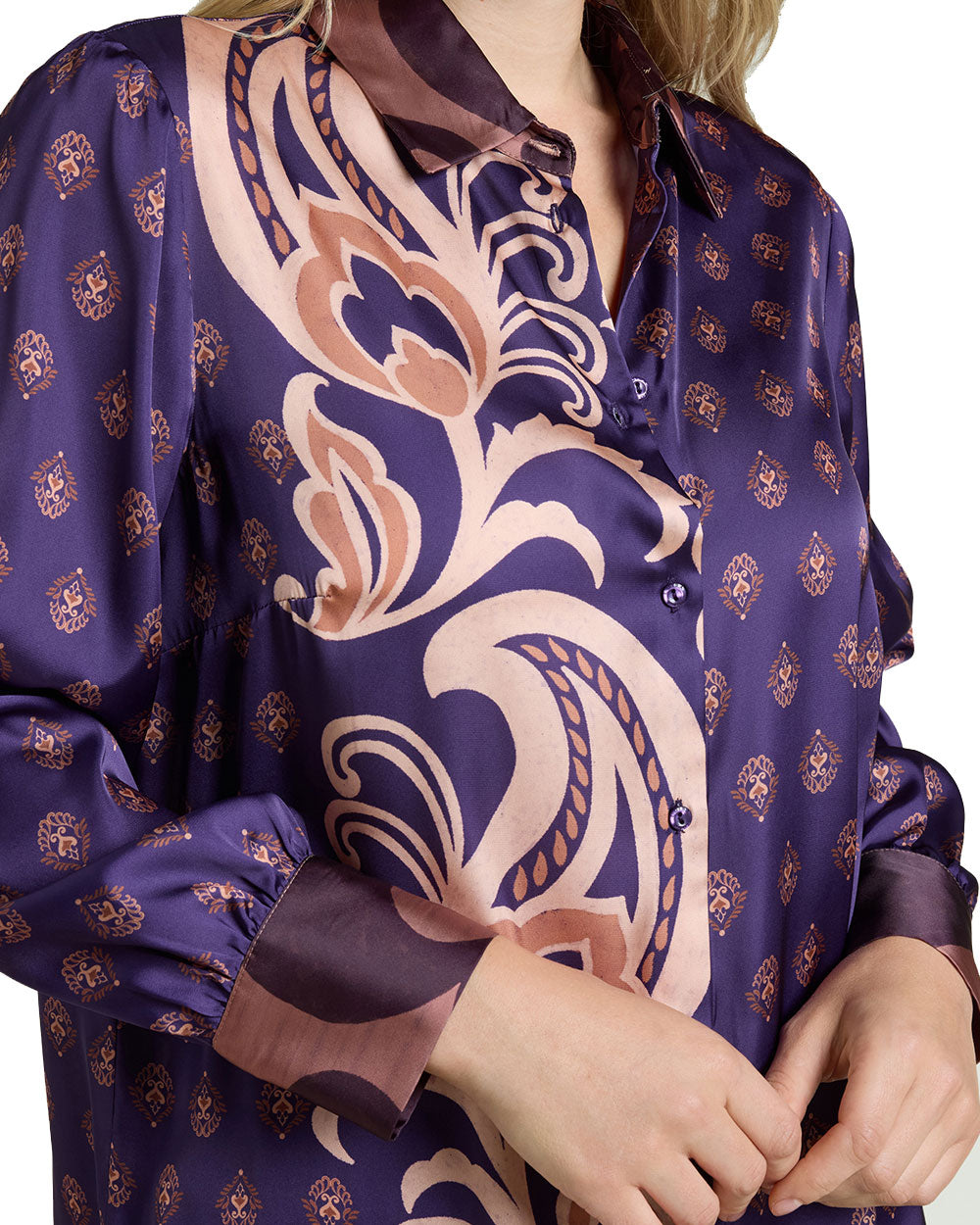 Camicia Luisa Viola donna 5034F000880N ametista <BR/>