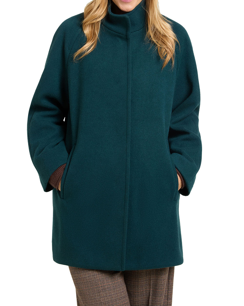 Cappotto Luisa Viola donna 8010F000436N verde bottiglia