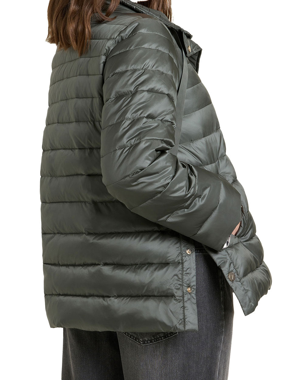 Giubbino Luisa Viola donna F023F001250N oliva<BR/>