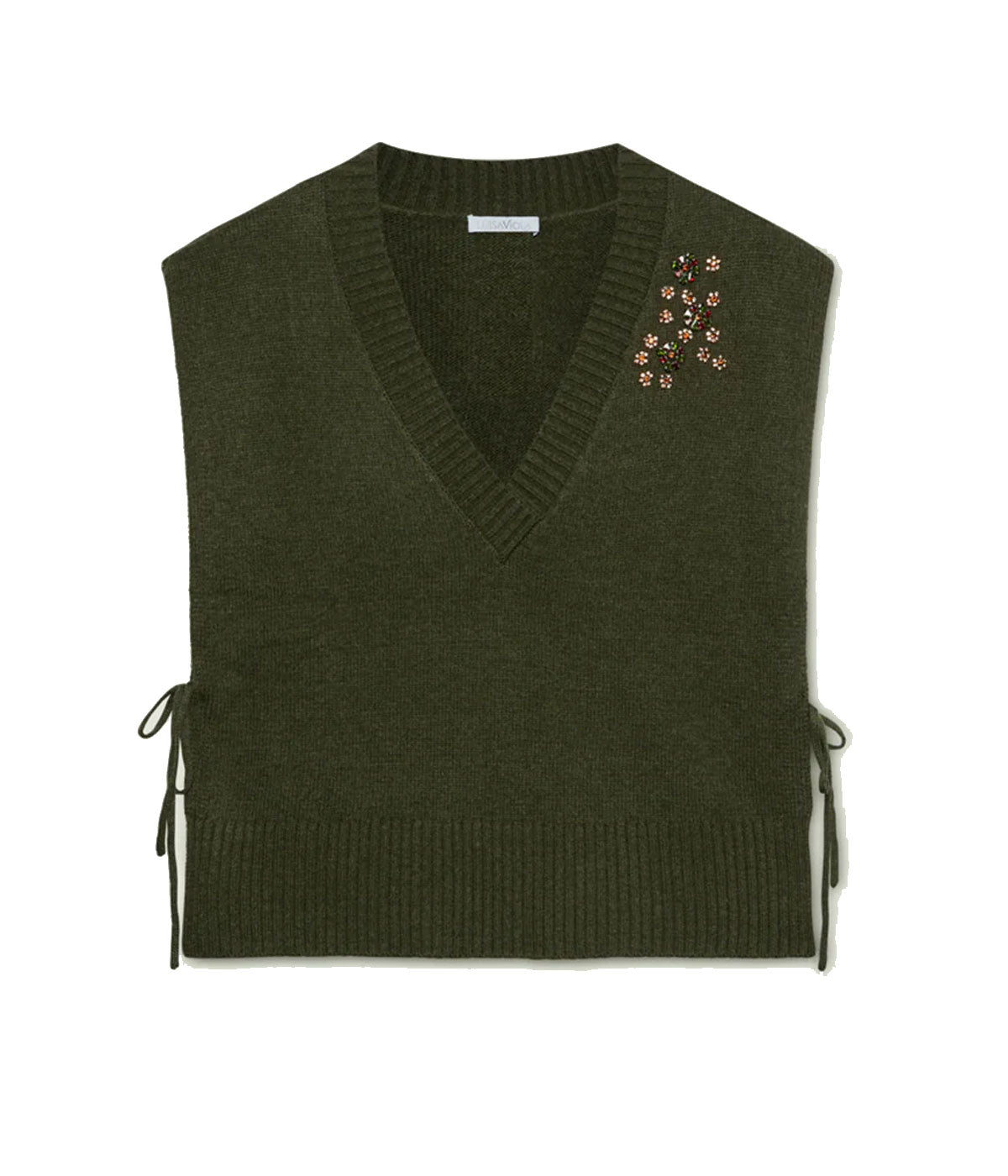 Gilet Luisa Viola donna 5014F100853N Oliva