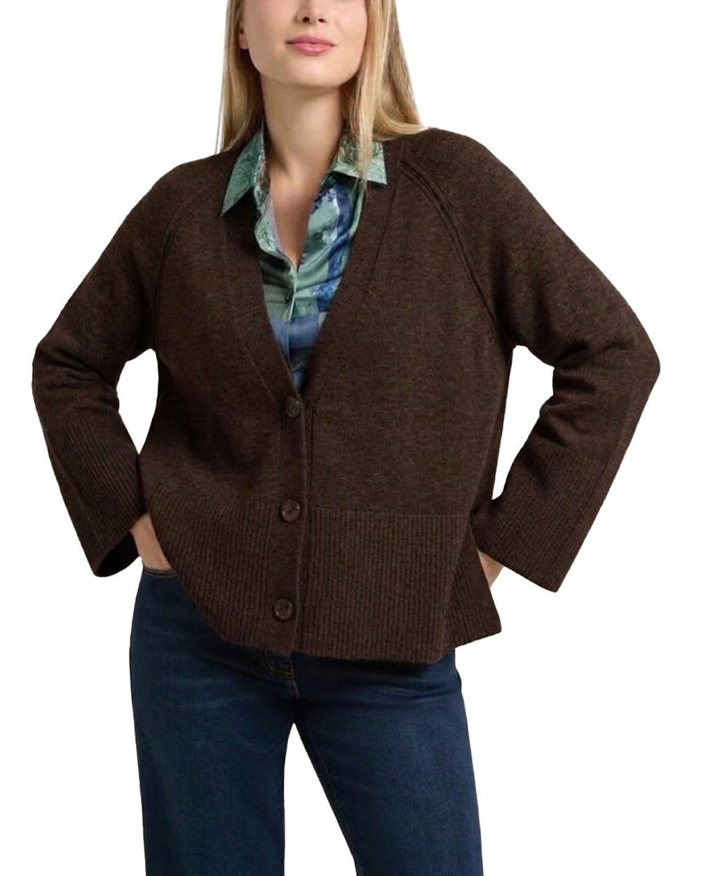 Cardigan LUISA VIOLA donna M249L008528N Cioccolato