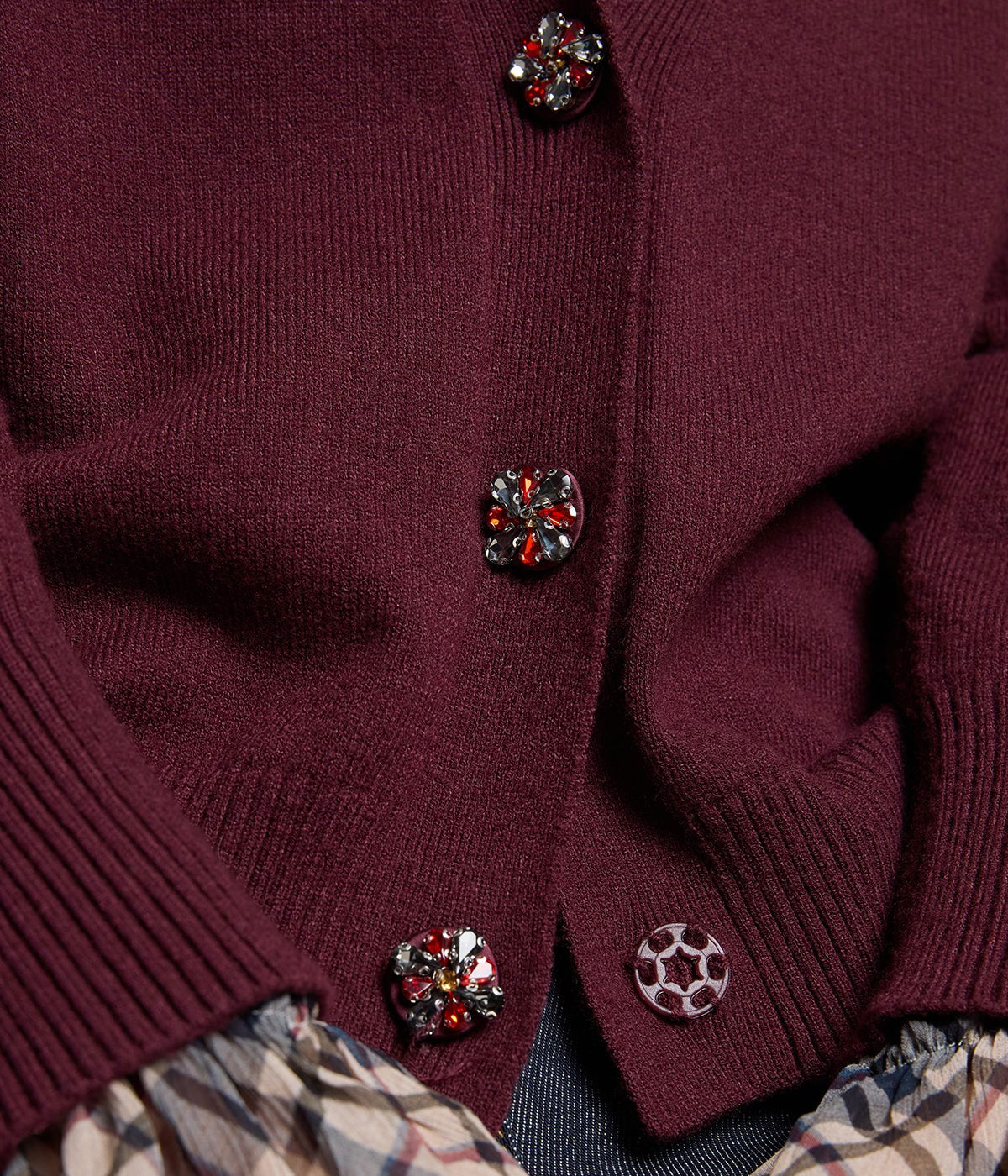 Cardigan Luisa Viola donna M250L008529N vino