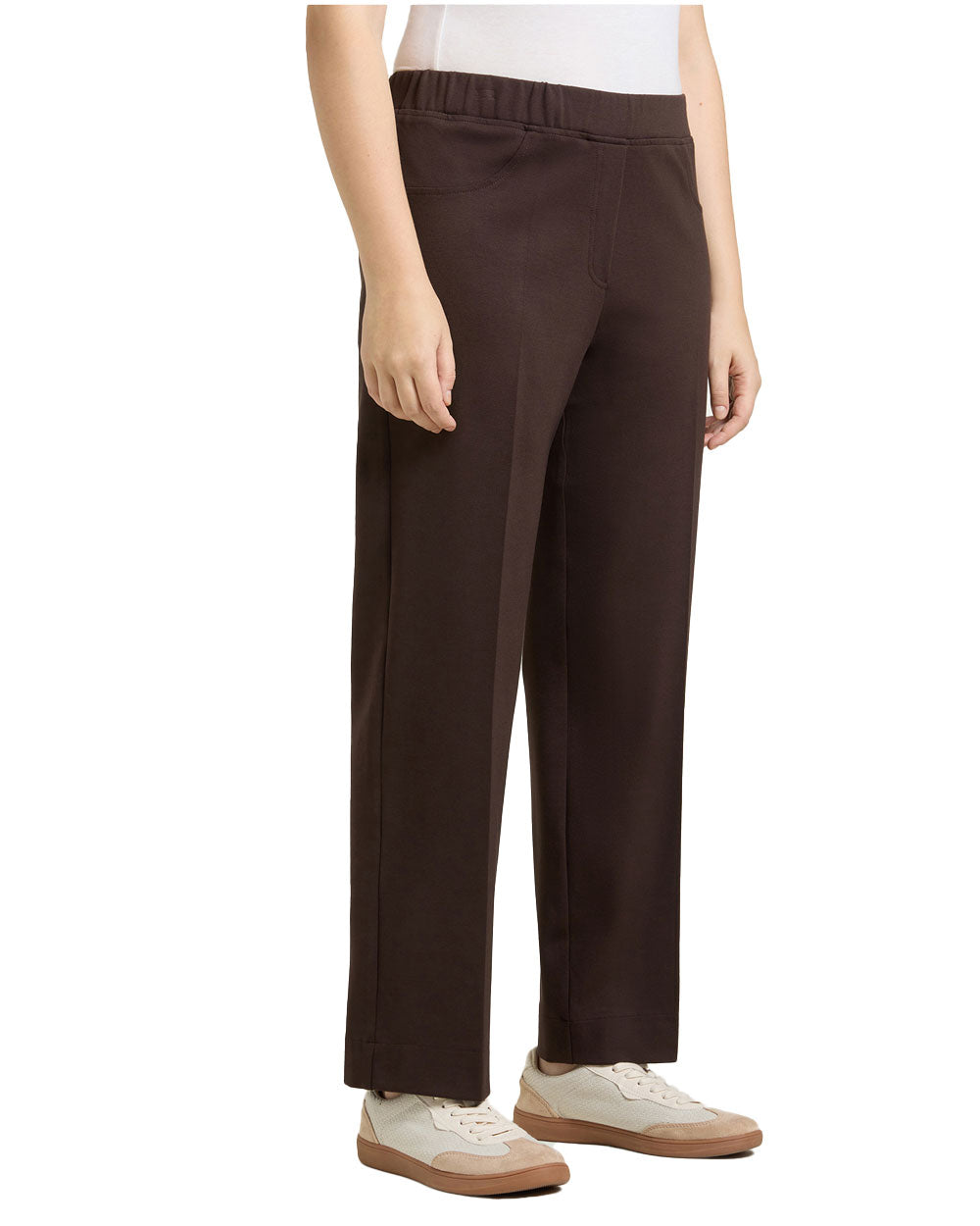 Pantalone Luisa Viola donna P811F002052N caffè