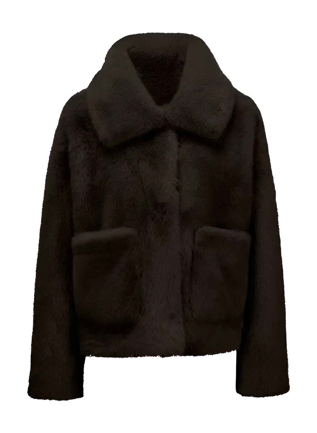 Giubbino MILESTONE donna NENA 27 ecopelliccia reversibile Marrone