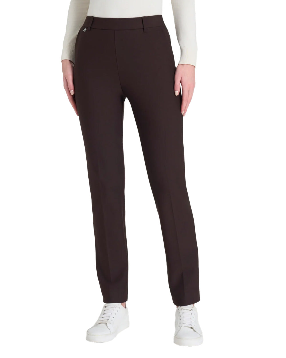 Pantalone RAGNO donna DB24PP Cioccolato<BR/>