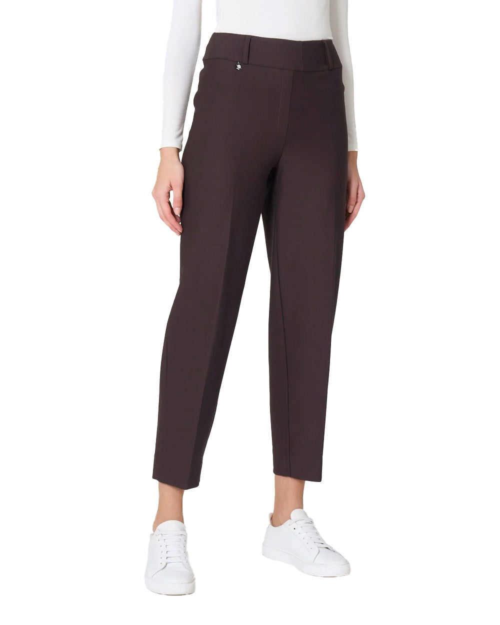 Pantalone RAGNO donna DE72PF Cioccolato<BR/>